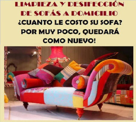 Limpieza y desinfección de sofás a domicilio en Sevilla 👍🧼